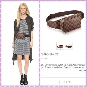 🌷SOLD🌷Authentic Louis Vuitton Geronimos